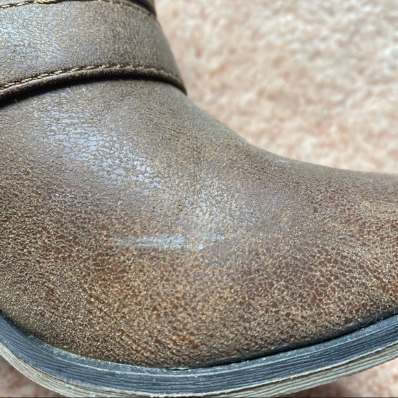 Stacked Heel Booties - Picture 3 of 8